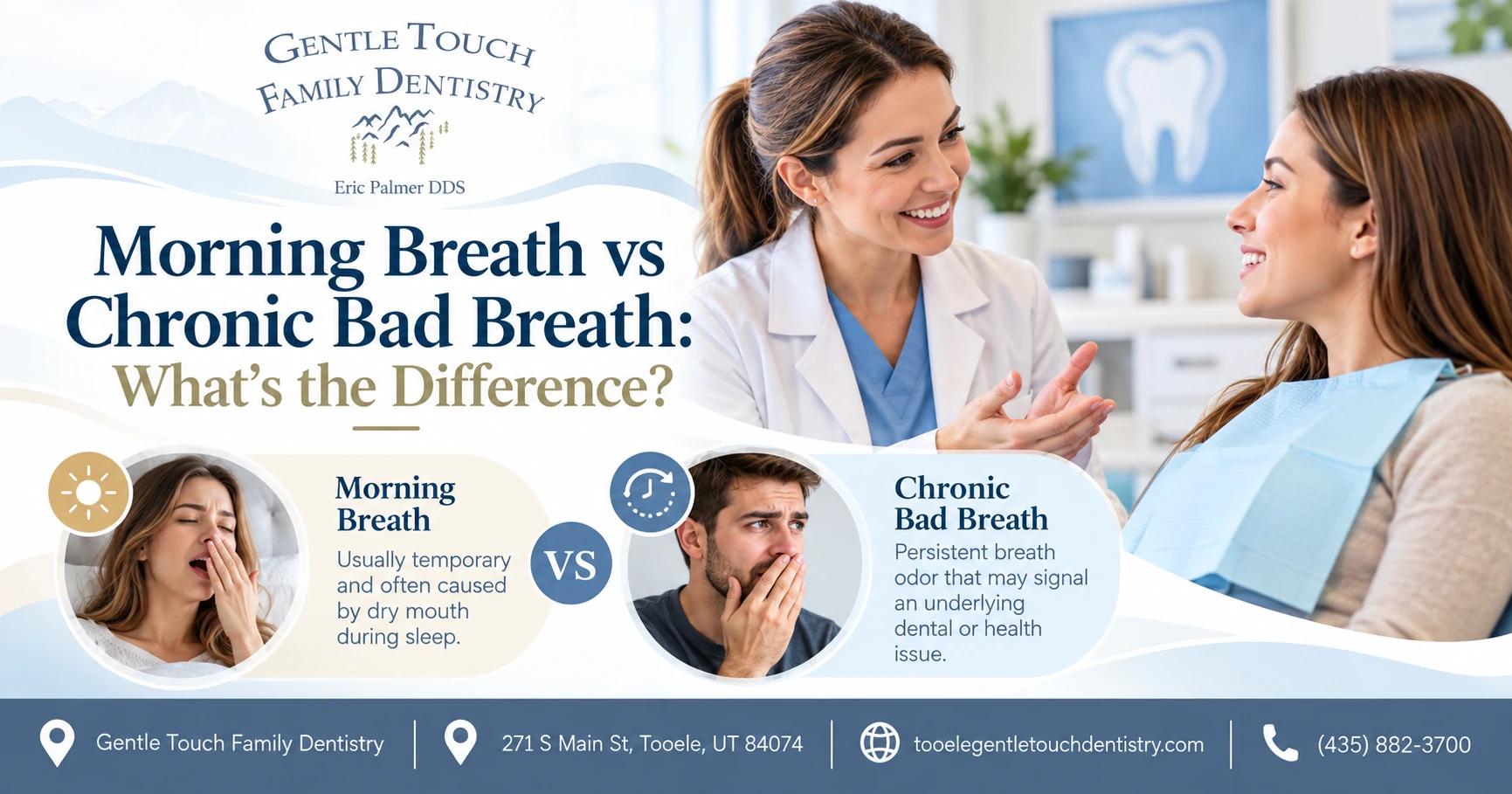 Morning Breath vs Chronic Bad Breath: What’s the Difference?