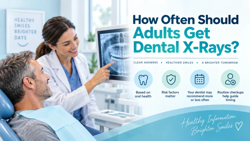 How Often Should Adults Get Dental X-Rays?